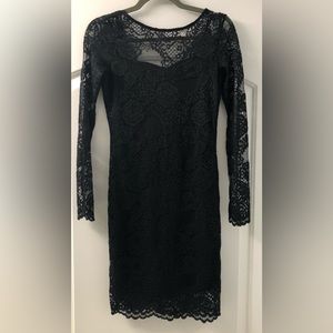 H&M Black Lace Dress